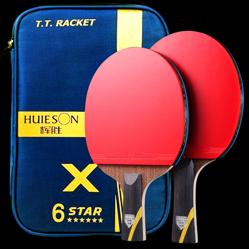 Padel Racket Carbon - Huieson 5/6 Star Table Tennis Racket