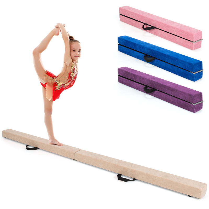 Gymnastics Beam Floor - Folding Portable Gymnastic Floor Balance Beam