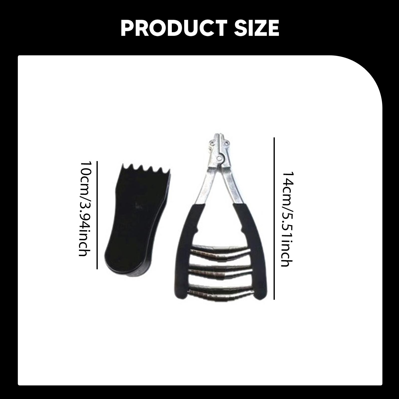 Sports Equipment That Starts With A - Ergonomic Badminton Stringing Clamp 3 Spring