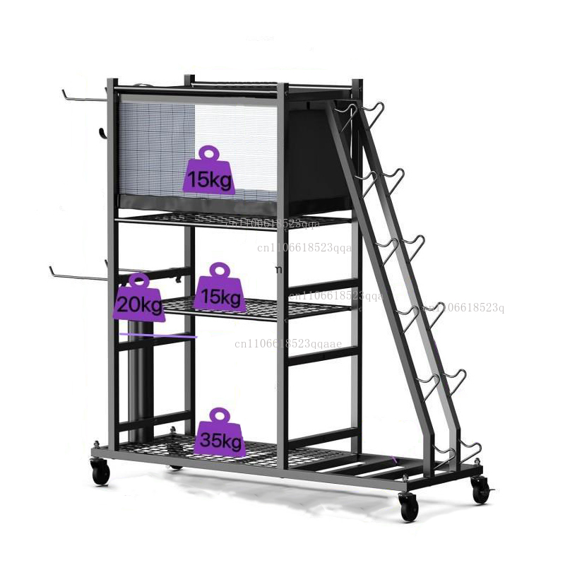 Home Gym Storage Dumbbell Weig - Sports Equipment Storage Rack 评论和价格