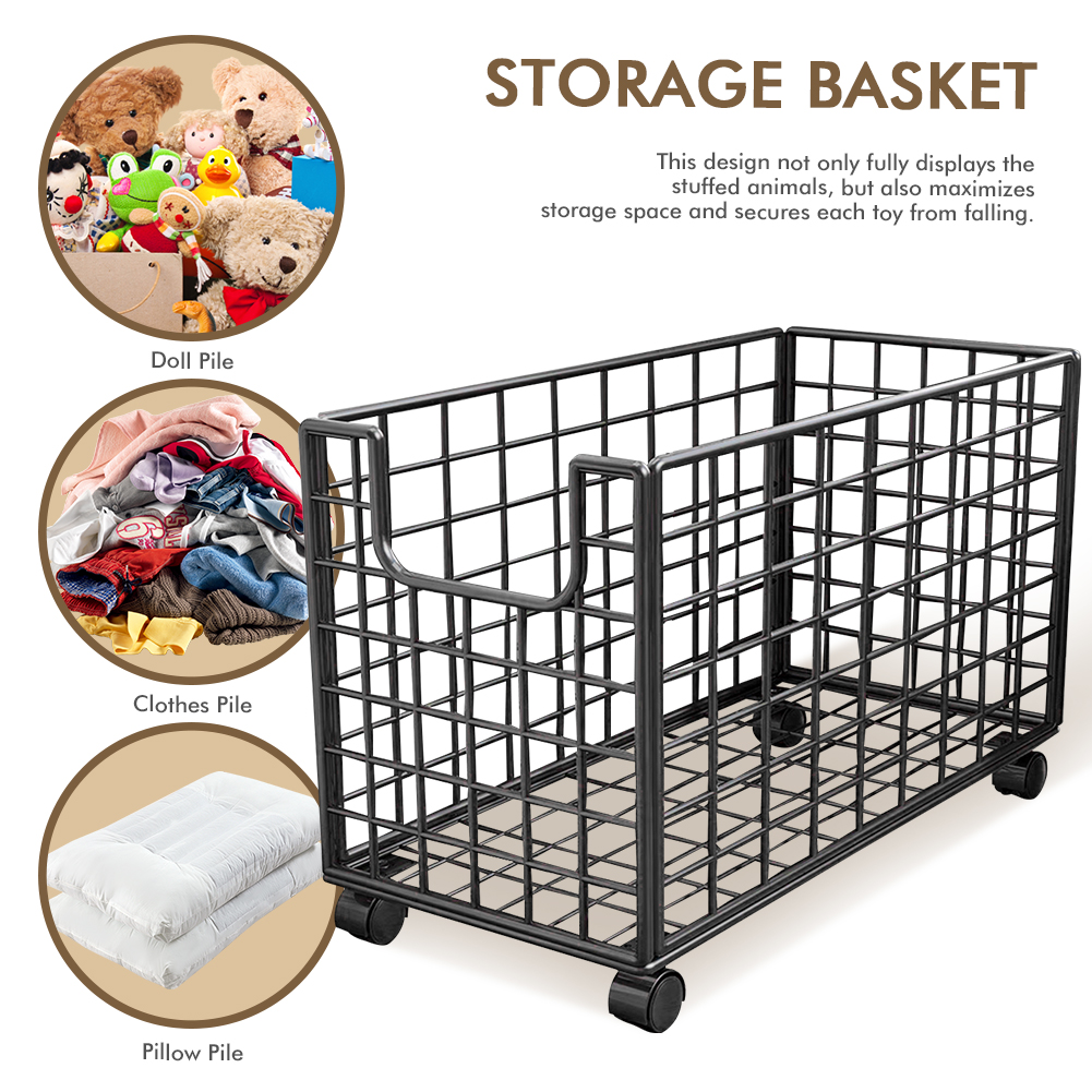 Metal Storage Rack With Wheels - Sports Equipment Trolley 评论和价格