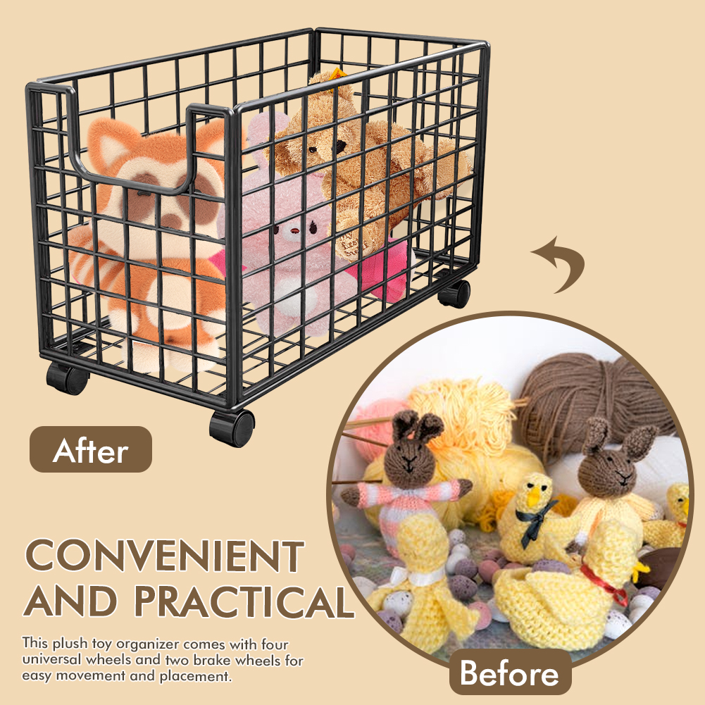 Metal Storage Rack With Wheels - Sports Equipment Trolley 评论和价格
