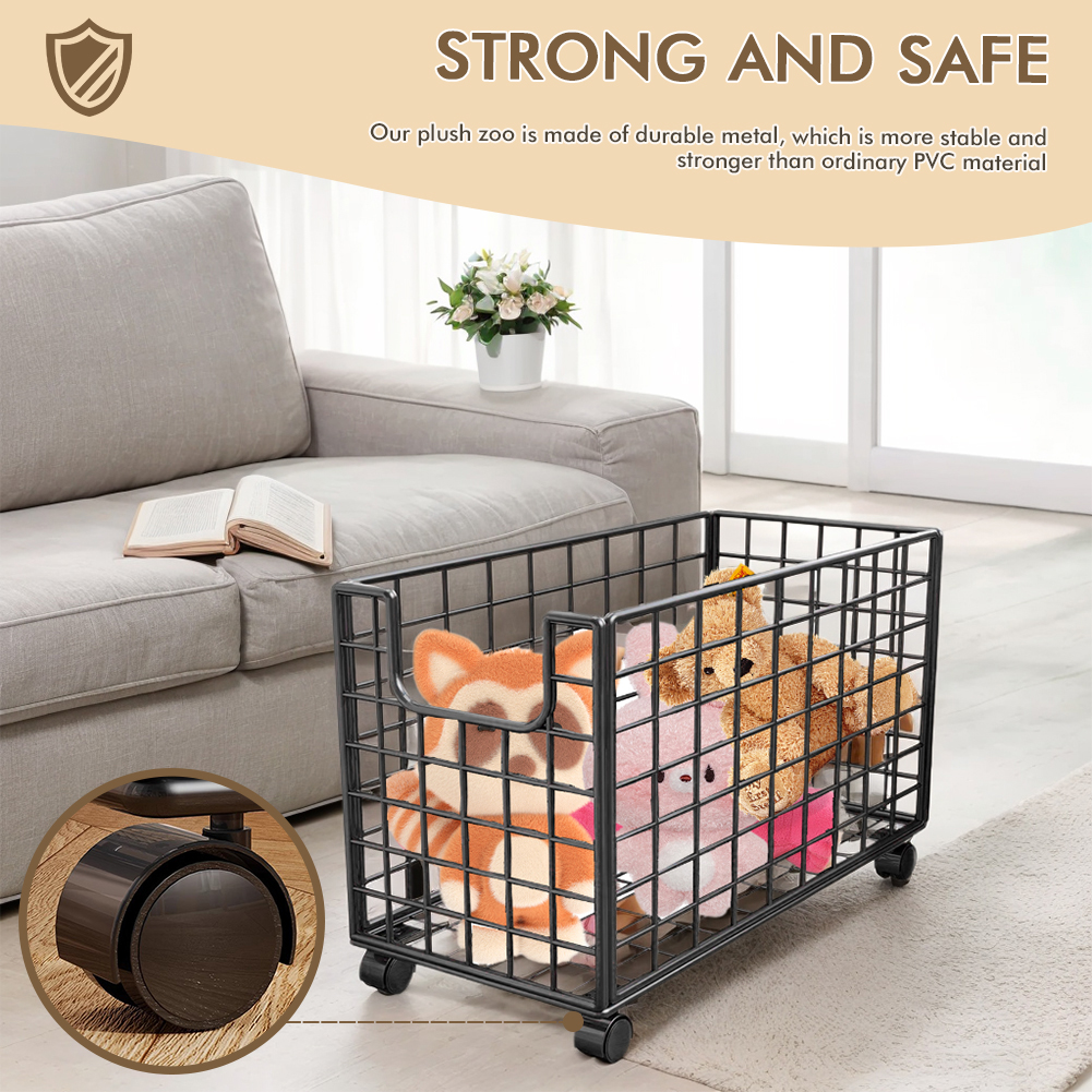 Metal Storage Rack With Wheels - Sports Equipment Trolley 评论和价格