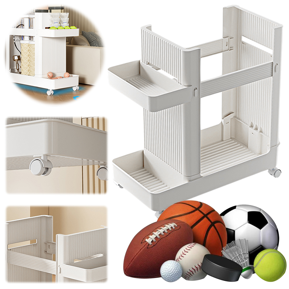 Gym Equipment Holder with Whee - Sports Equipment Trolley 评论和价格