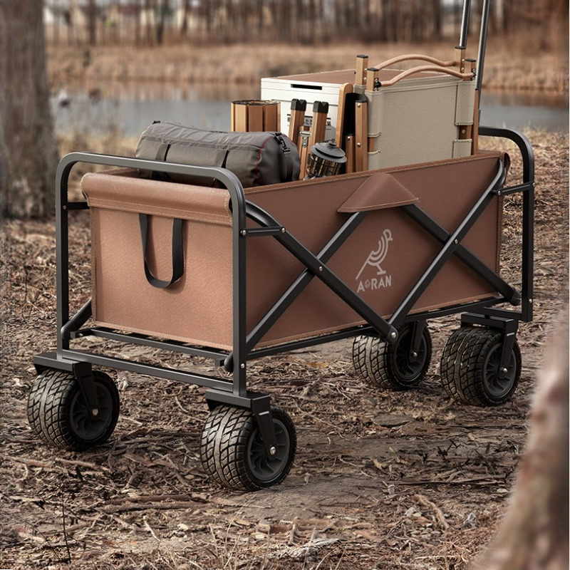 Portable Folding Camping Troll - Sports Equipment Trolley 评论和价格