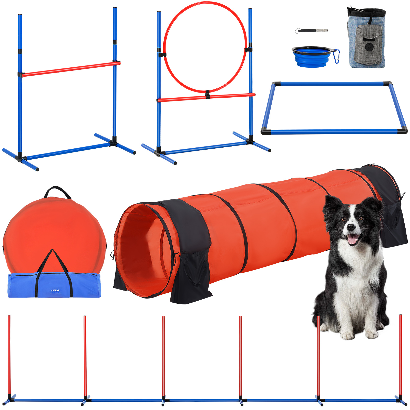 Dog Agility Training Equipment - Agility Hurdle Set 评论和价格