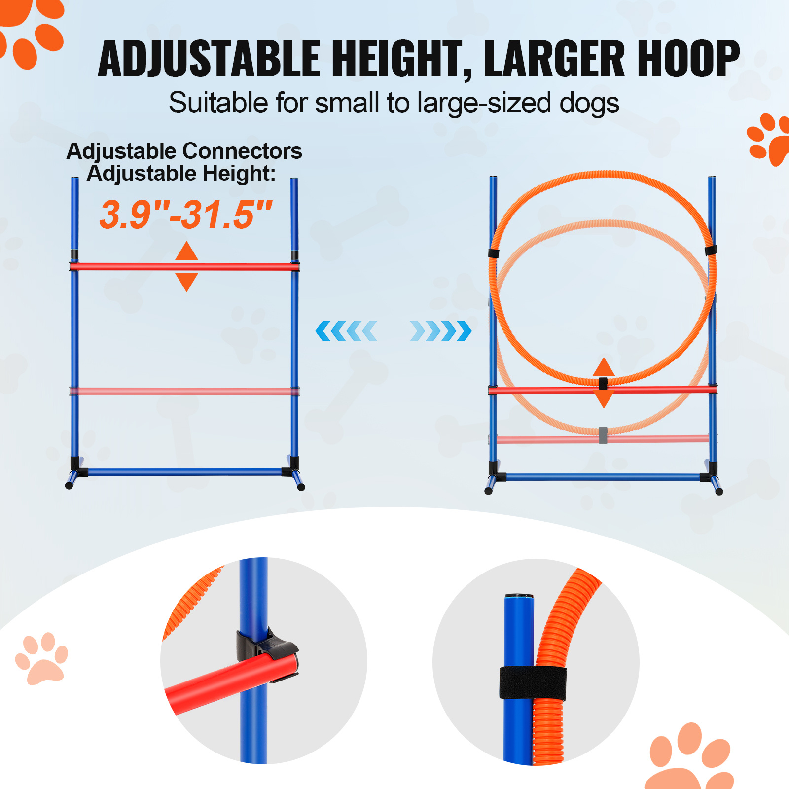 Dog Agility Training Equipment - Agility Hurdle Set 评论和价格