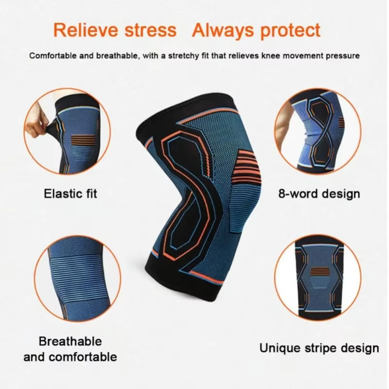 Sport Knee Pads Compression Kn - Sports Equipment Knee Support 评论和价格