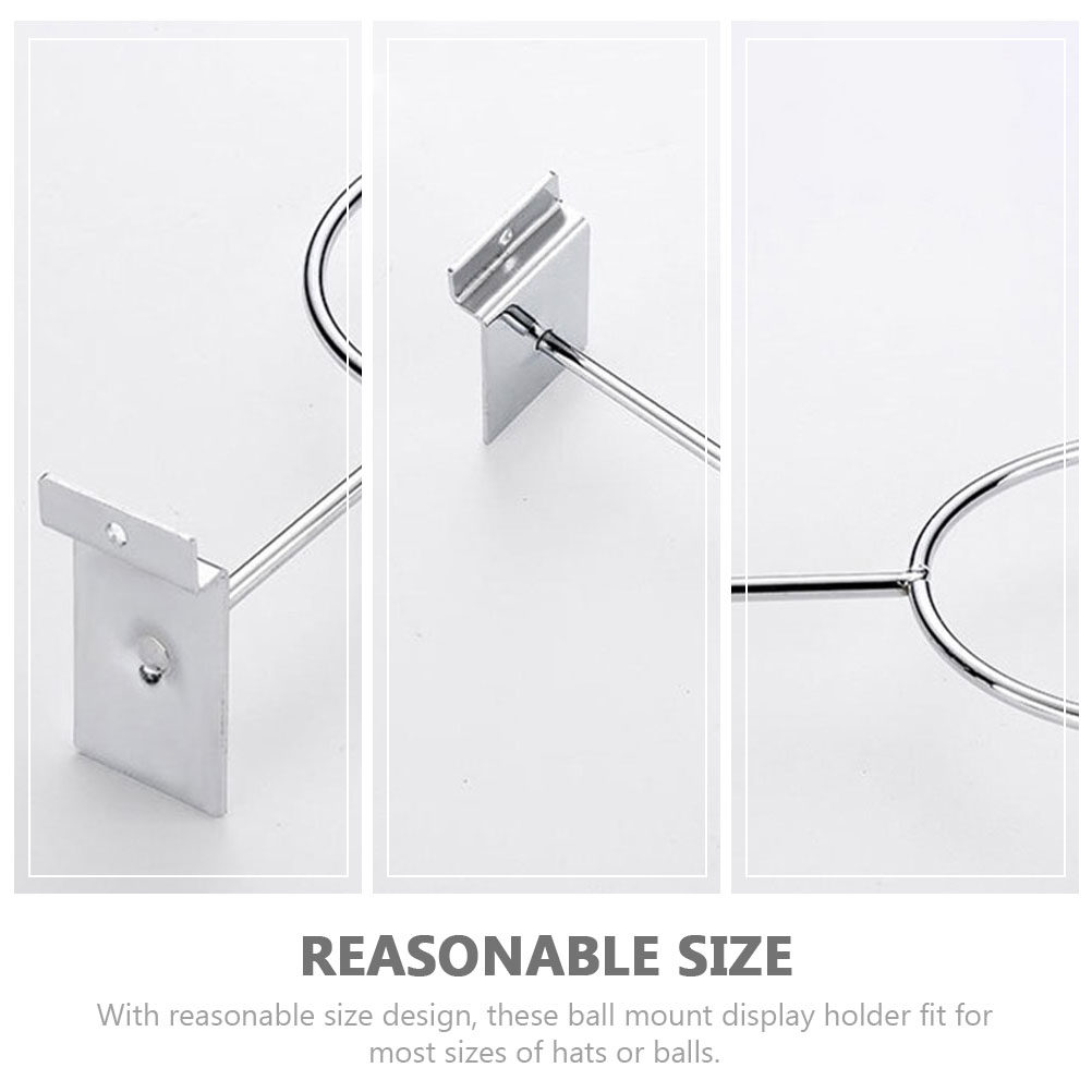 4Pcs Iron Basketball Holder Wa - Sports Equipment Storage Rack 评论和价格