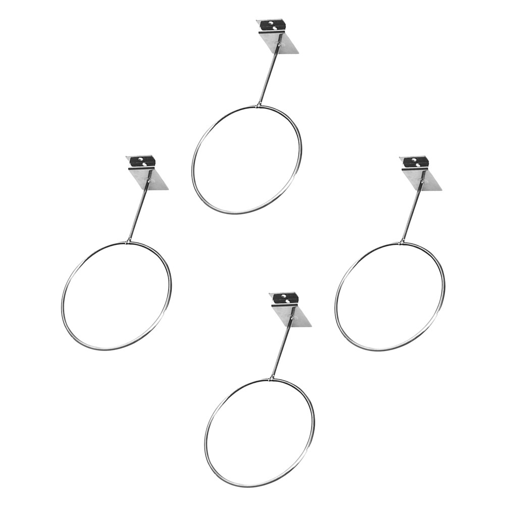 4Pcs Iron Basketball Holder Wa - Sports Equipment Storage Rack 评论和价格