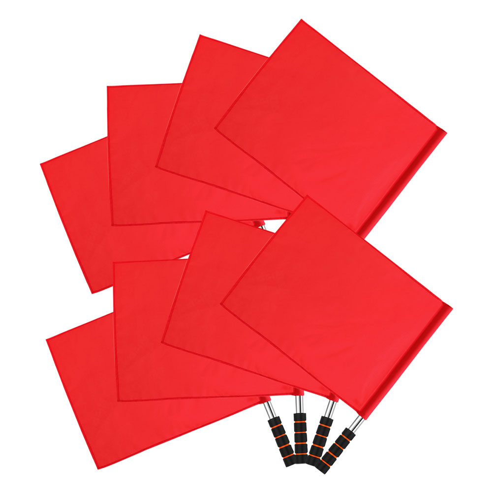 8Pcs Vibrant Red Hand Signal F - Sports Equipment That Starts With A 评论和价格