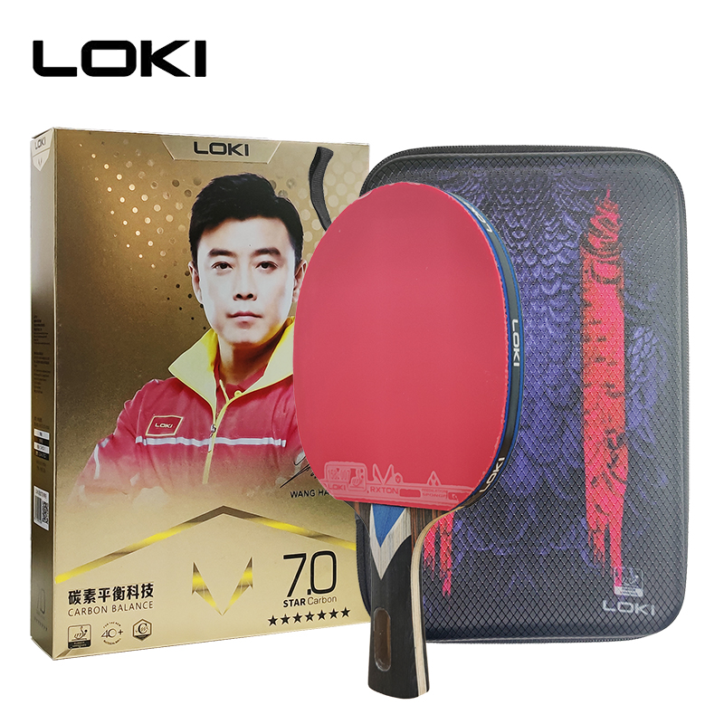 Loki 7 Star Table Tennis Racke - Padel Racket Carbon 评论和价格
