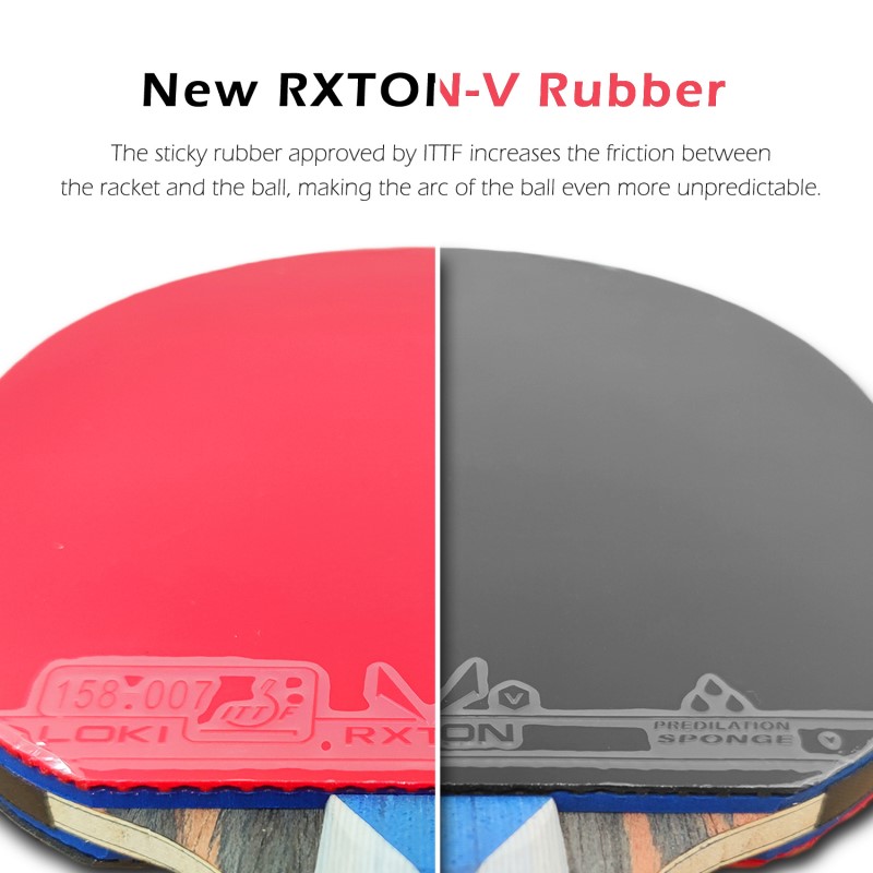 Loki 7 Star Table Tennis Racke - Padel Racket Carbon 评论和价格