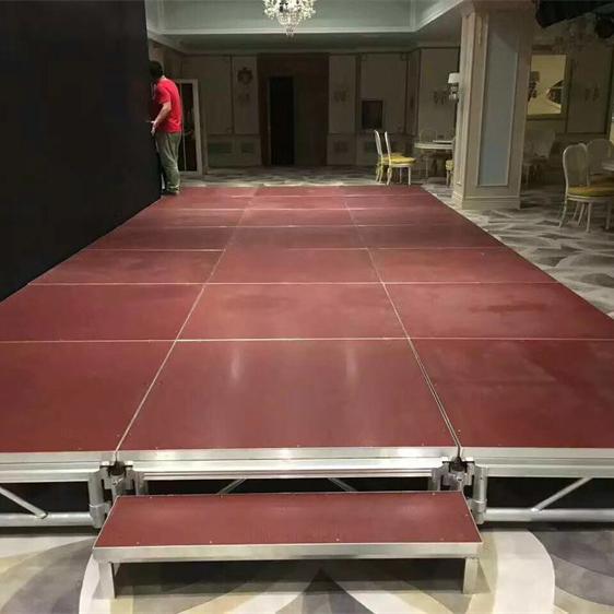 Pre-Assembled Stage Platform D - Gymnastics Beam Floor 评论和价格