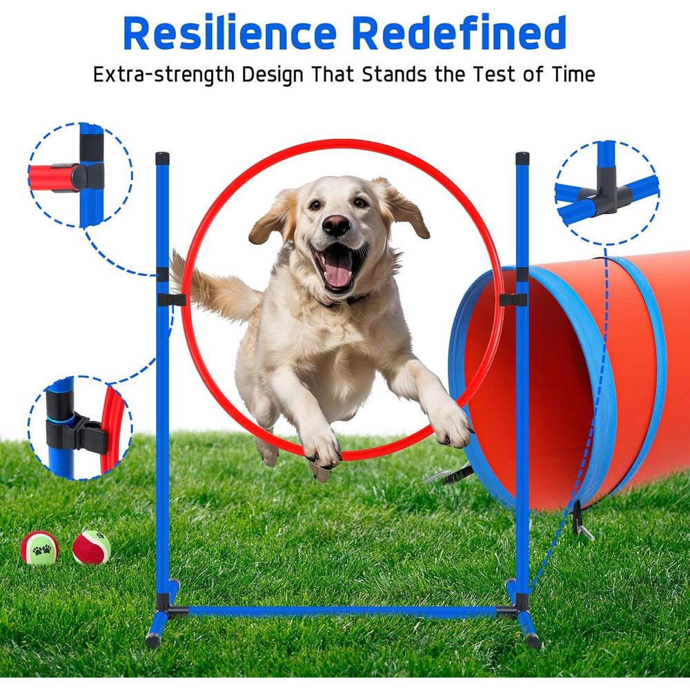 Backyard Dog Agility Course Se - Agility Hurdle Set 评论和价格