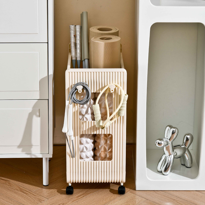 Yoga Supplies Storage Rack Mov - Sports Equipment Trolley 评论和价格