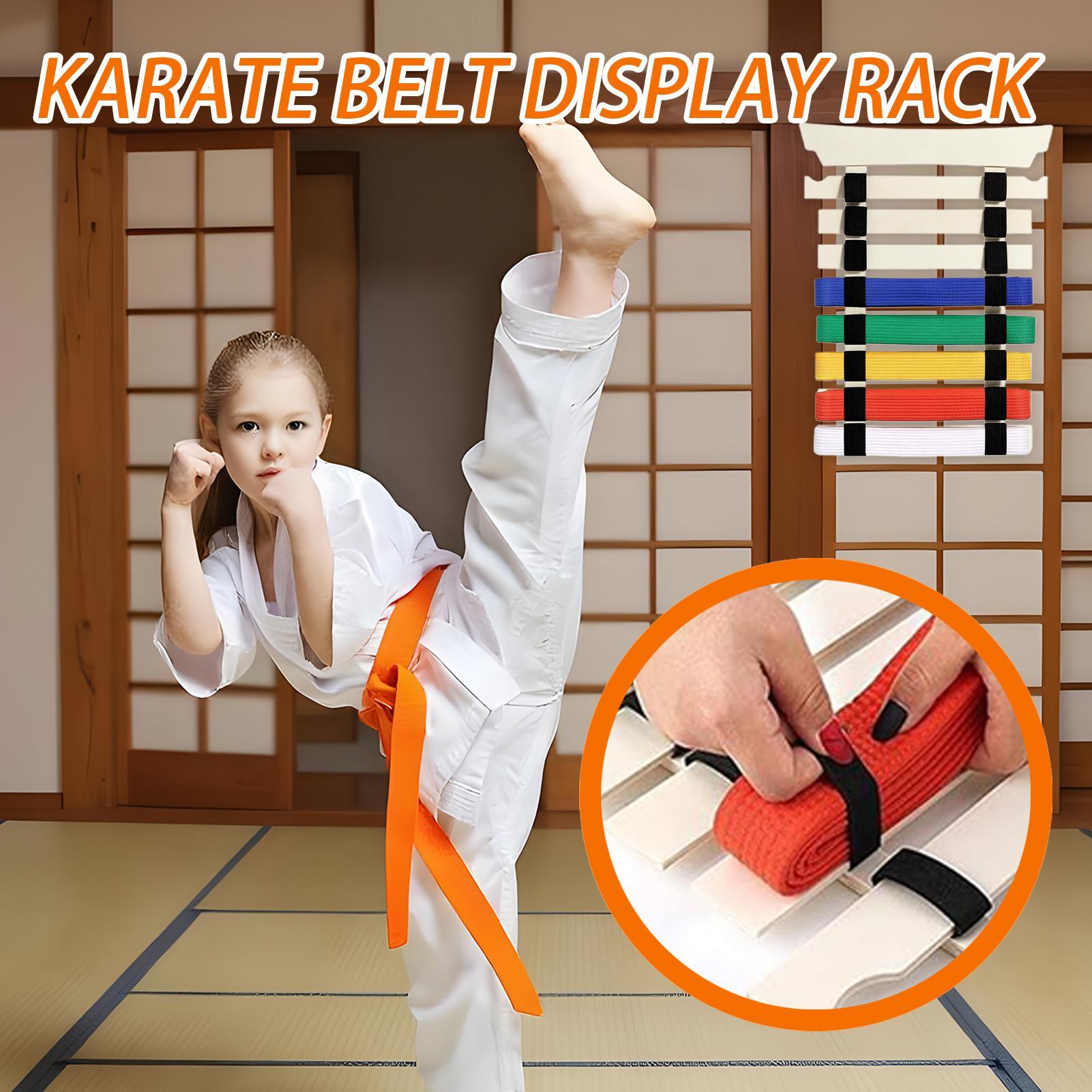 Karate Belt Rack Karate Belt O - Sports Equipment Storage Rack 评论和价格