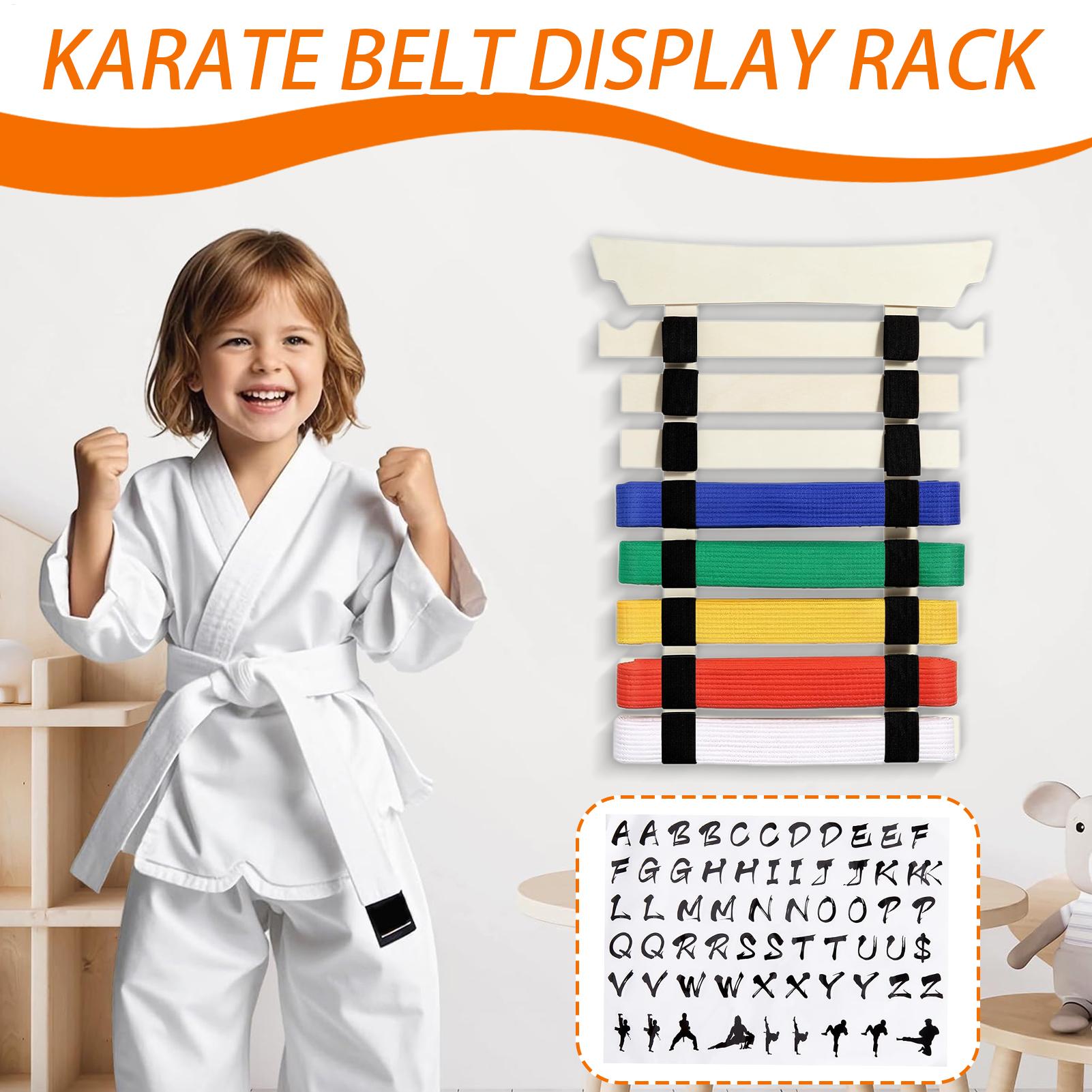 Karate Belt Rack Karate Belt O - Sports Equipment Storage Rack 评论和价格