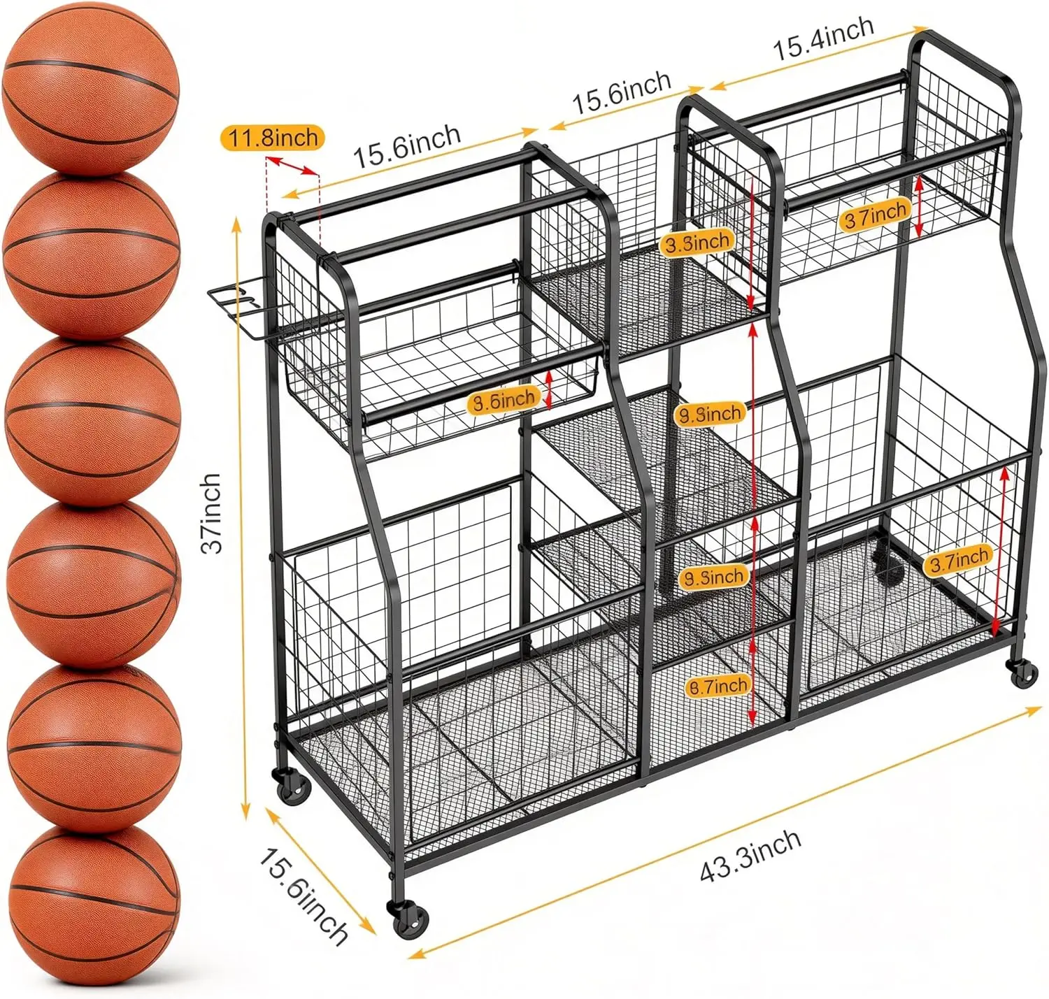 Garage Sports Equipment Organi - Sports Equipment Storage Rack 评论和价格