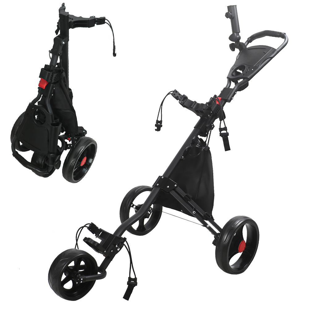 2026 Three-Wheeled Foldable Al - Sports Equipment Trolley 评论和价格