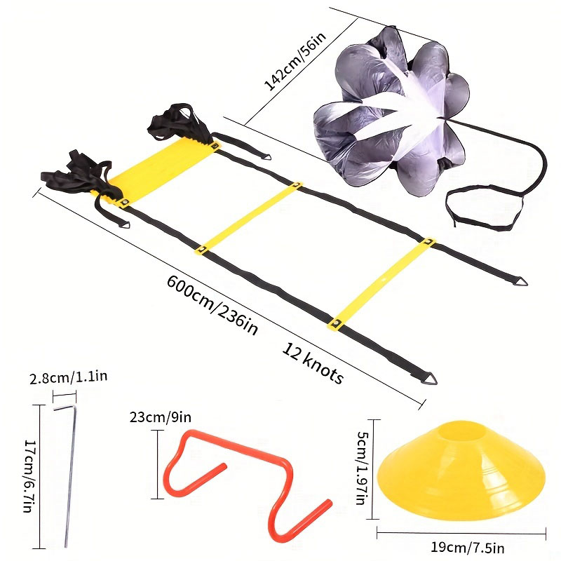 1 Set Speed Agility Training S - Agility Hurdle Set 评论和价格