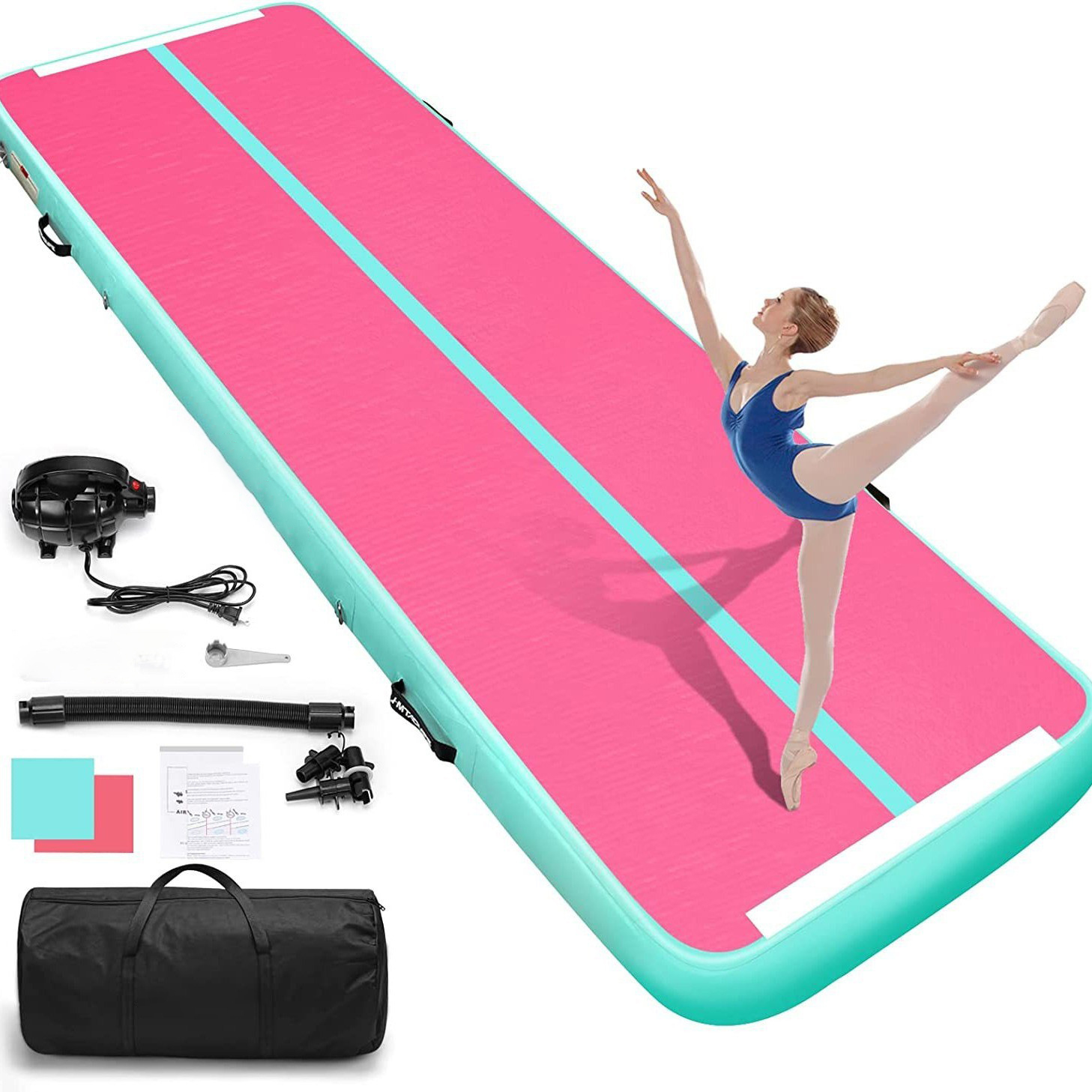 Yoga Mat Brushed Air Cushion T - Gymnastics Beam Floor 评论和价格