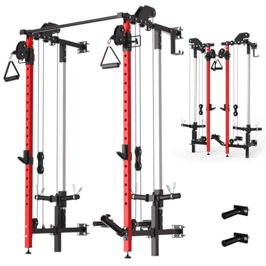 Wall Mounted Folding Squat Rac - Sports Equipment Storage Rack 评论和价格